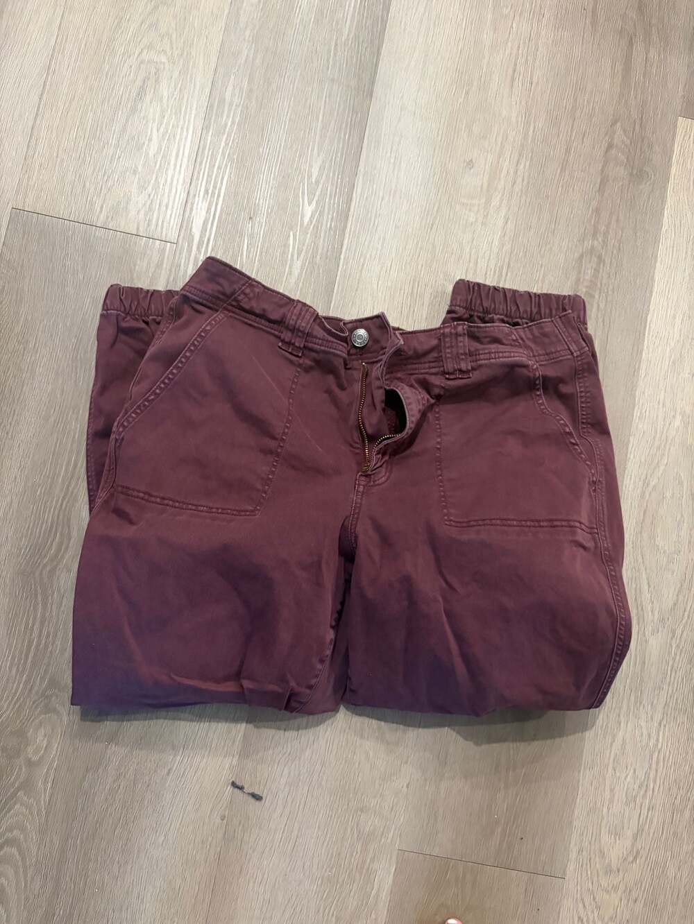 Torrid Utility Jogger Pants Burgundy Size 16R